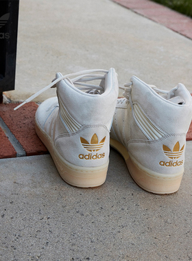 Adidas/阿迪达斯正品三叶草新款男女运动休闲高帮板鞋FZ6324