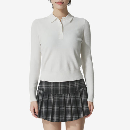 UA/安德玛正品夏季女子简约修身休闲运动长袖POLO衫6005630-246