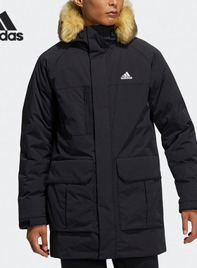 Adidas/阿迪达斯正品当季新款男子运动中长款羽绒服H20761