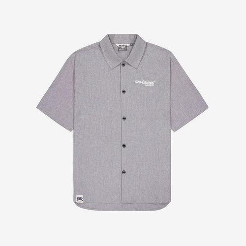 New Balance/NB正品夏季新款男子运动休闲短袖衬衫NAE22161-CHL