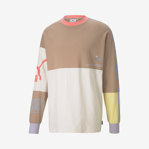 Puma/彪马正品X KS LS TEE男款长袖舒适运动卫衣598464-55