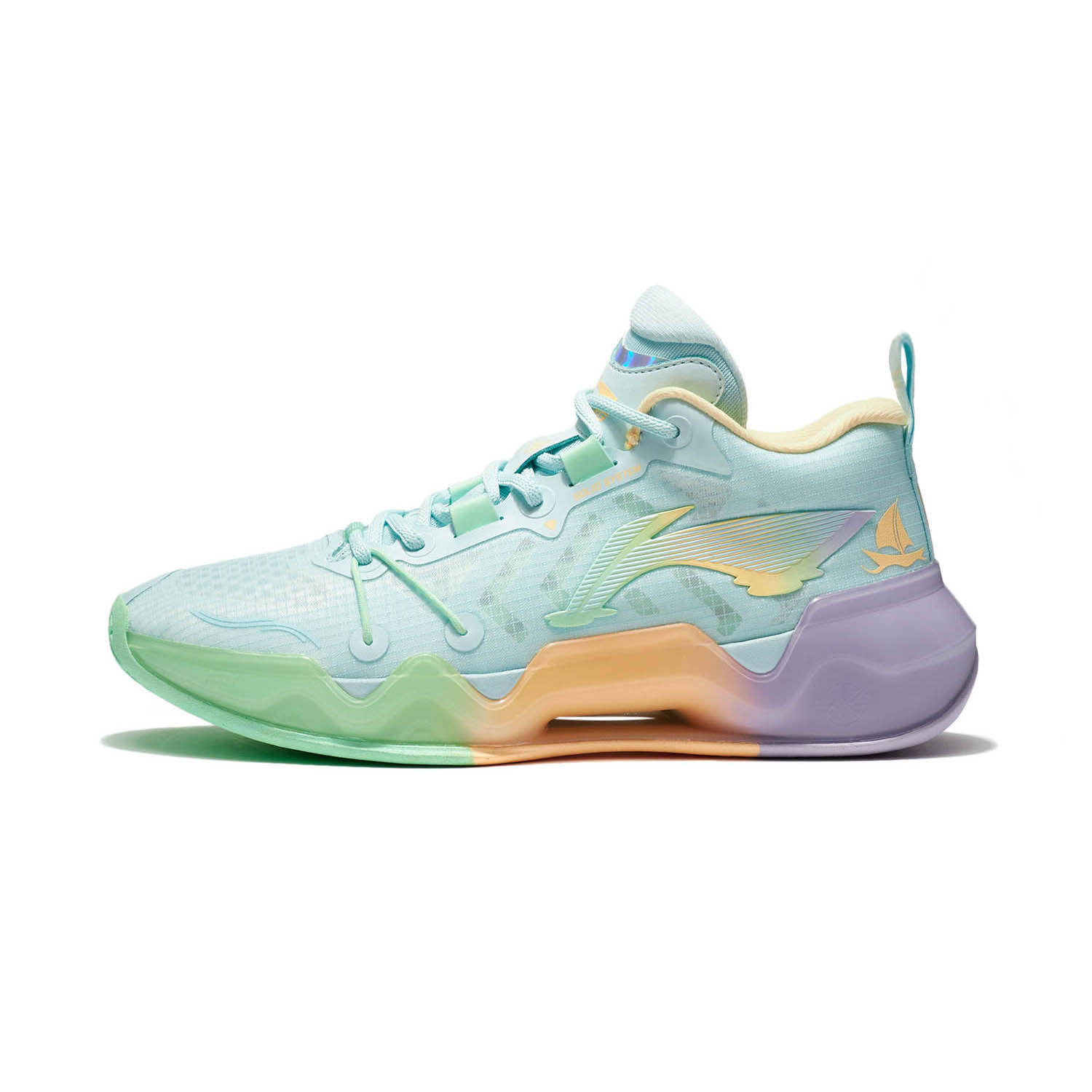 正品李宁男鞋夏季新款利刃2LOW 运动休闲实战篮球鞋ABAS039-4