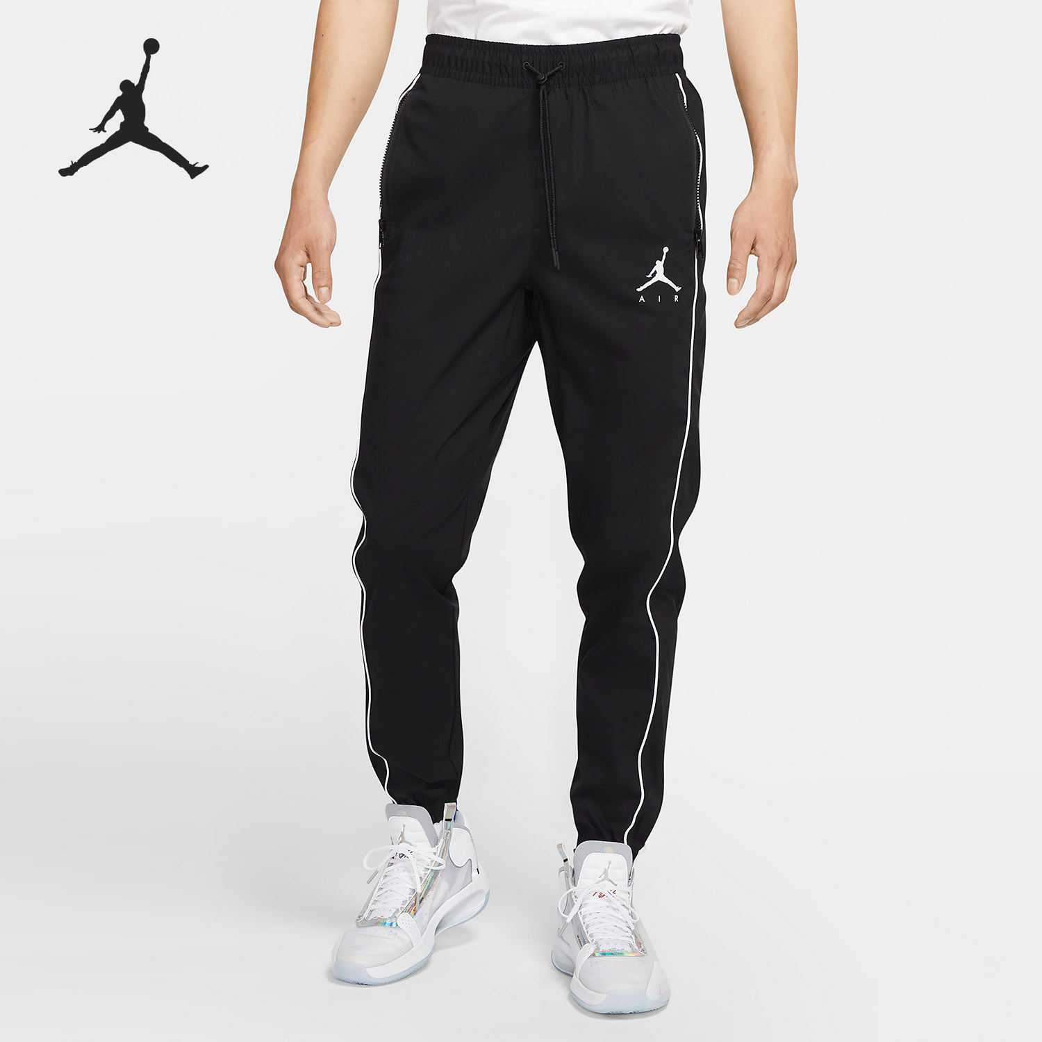 Nike/耐克官方正品 JORDAN JUMPMAN 男子梭织运动休闲长裤 CK6856