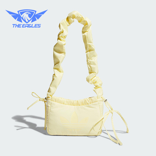 荷叶边运动休闲单肩包KF2519 三叶草女士经典 Adidas 阿迪达斯正品