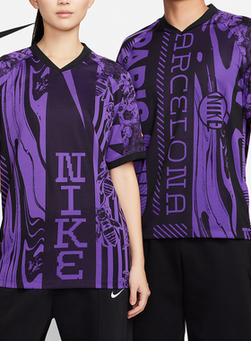 Nike/耐克正品夏季男女宽松复古时尚印花短袖T恤FN2394-011