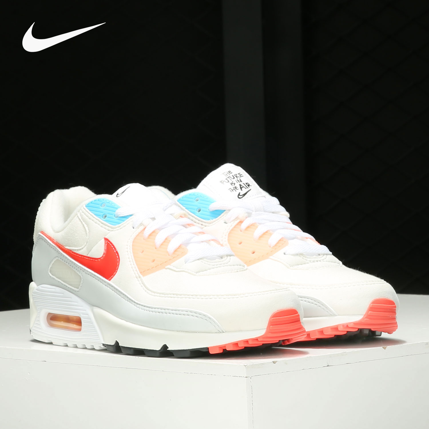 Nike/耐克官方正品AIR MAX 90 男子气垫缓震运动鞋 DD8496-161