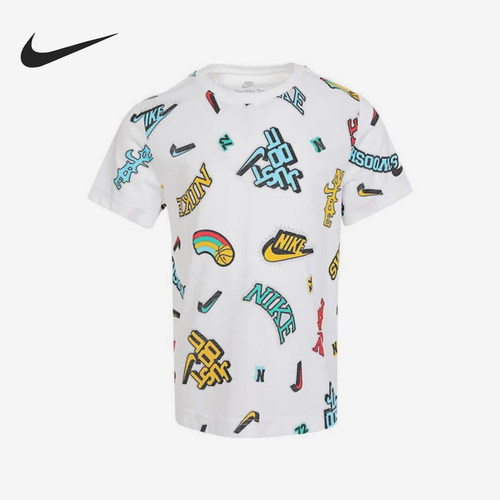 Nike/耐克正品当季款小童图案时尚短袖NY2432057PS-001