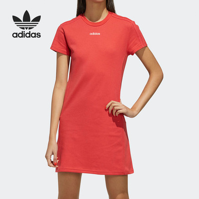 Adidas/阿迪达斯正品 W C DRESS 夏季女子运动连衣裙 FM6126