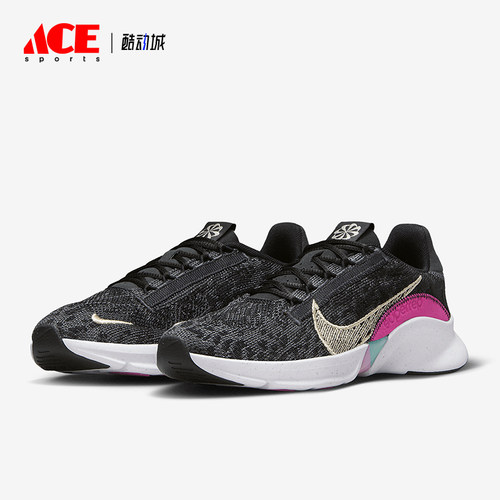 Nike/耐克正品SuperRep Go 3女士运动低帮缓震训练鞋FB7156-001