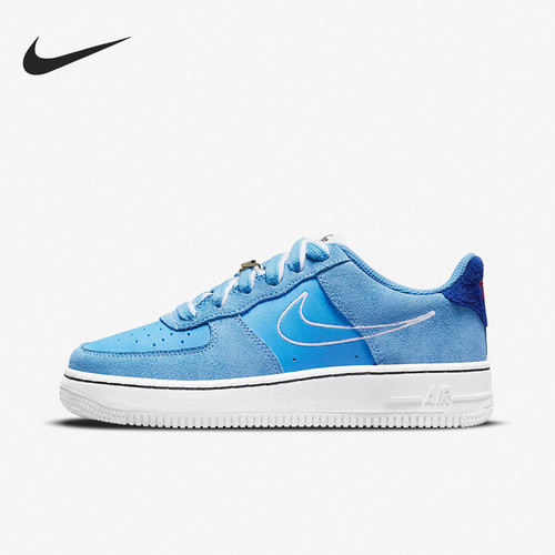 Nike/耐克正品AIR FOECE 1 LV8 AF1女子GS大童板鞋DB1561-400