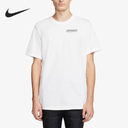 Nike/耐克正品夏季新款男子时尚简约运动休闲T恤CJ1475-100
