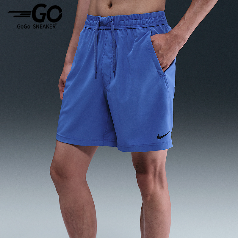 Nike/耐克正品Dri-FIT男士训练梭织运动休闲透气短裤DV9858-411