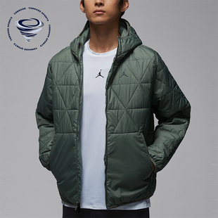 休闲运动连帽保暖梭织棉服FZ3163 JORDAN男士 351 耐克正品 Nike