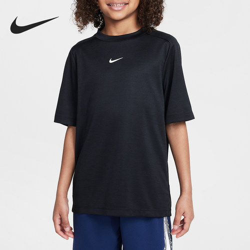 Nike/耐克正品Multi Dri-FIT 大童经典运动短袖HJ3771-011