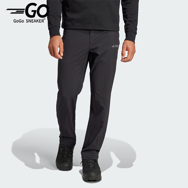 阿迪达斯男士休闲户外裤子