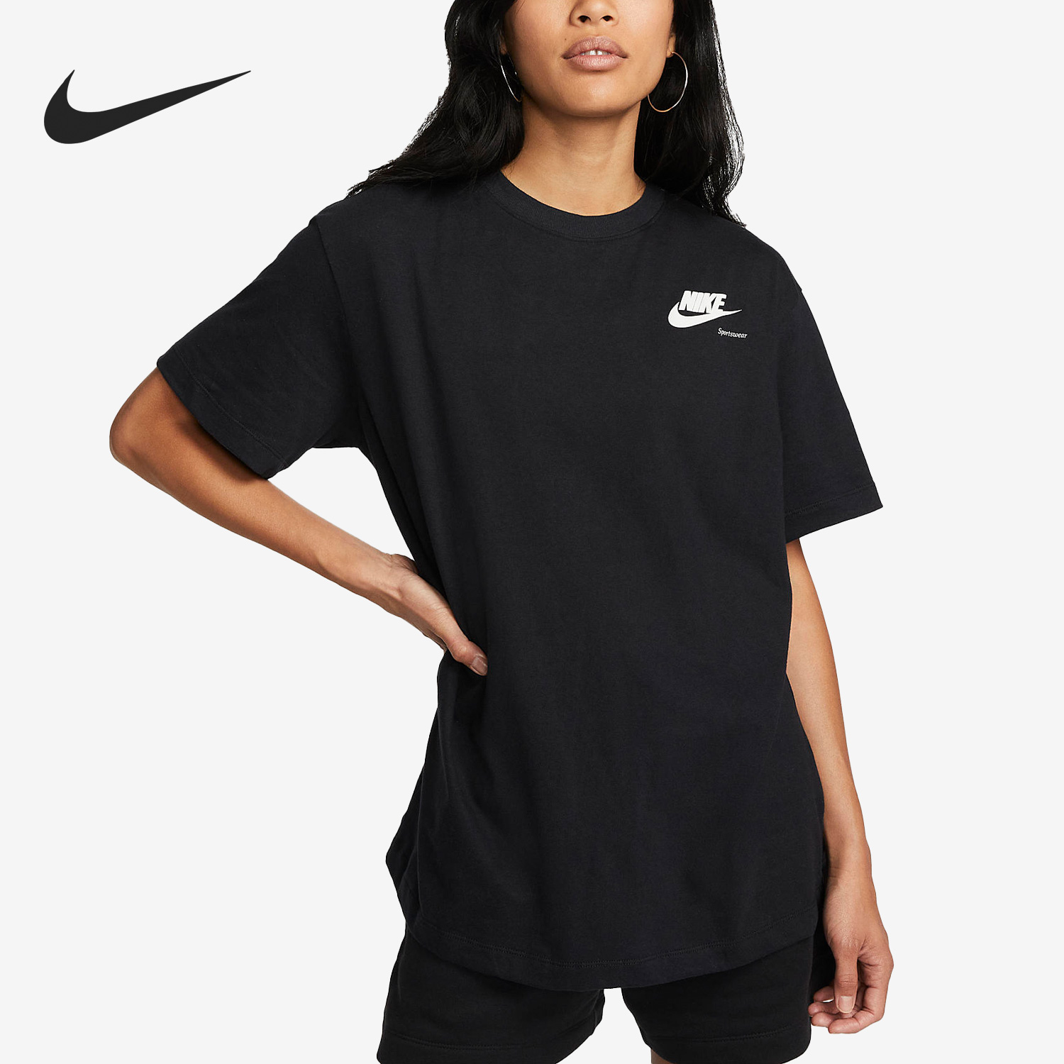 Nike/耐克正品2023夏季新款圆领女子运动短袖T恤DR9025-010