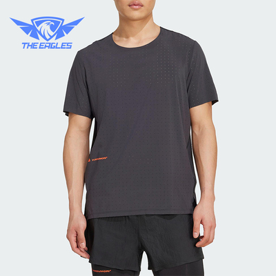 Adidas/阿迪达斯正品H.KOUMORI男士训练跑步透气运动短袖JW0553