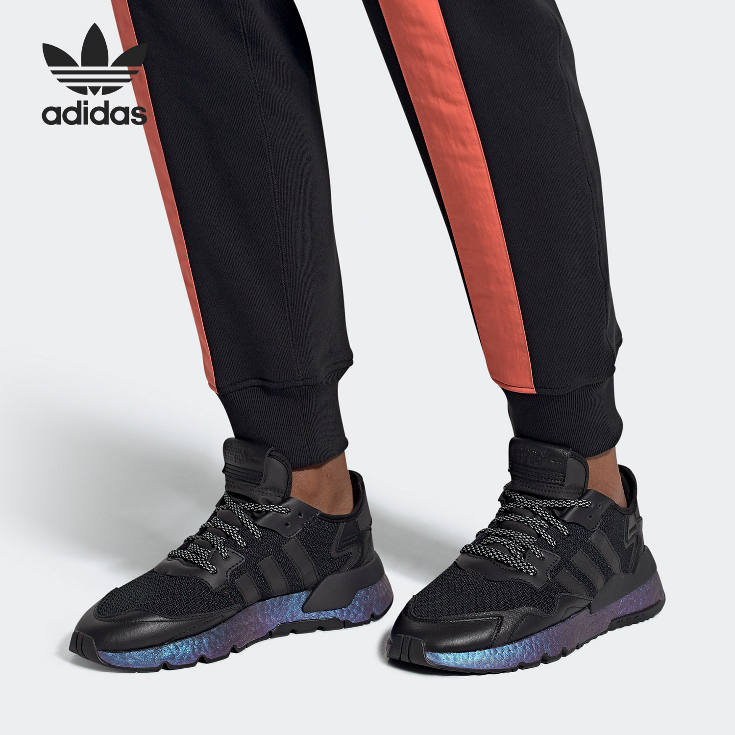 Adidas/阿迪达斯正品三叶草 NITE JOGGER 男女经典运动鞋FV3615