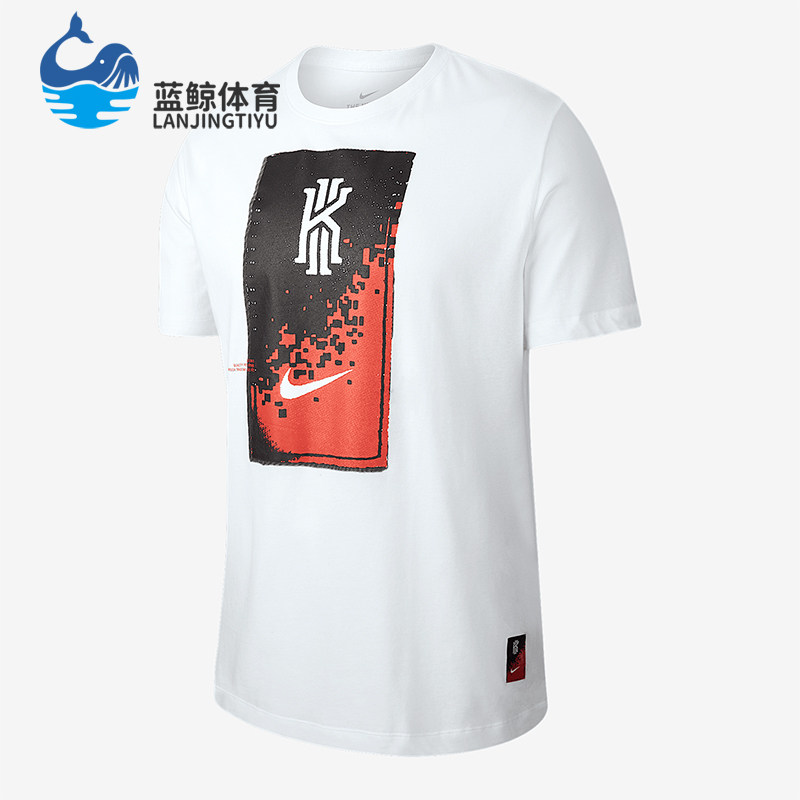 Nike/耐克正品夏季新款男士图案透气休闲圆领短袖AJ9695-100