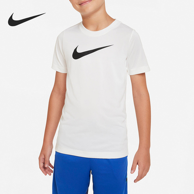 Nike/耐克正品当季新款大童印花简约短袖T恤DX1123-100