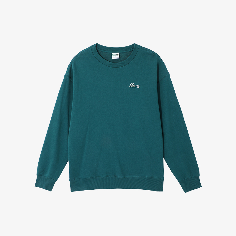 Puma/彪马官方正品当季男士美式圆领宽松针织卫衣630947-60