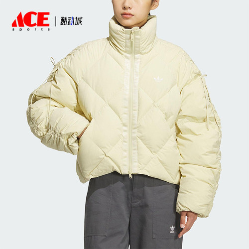 Adidas/阿迪达斯正品BOW COM DOWN女士宽松立领休闲羽绒服KC2613