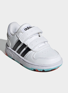 Adidas/阿迪达斯正品休闲婴童时尚HOOPS 2.0 CMF运动鞋H01551