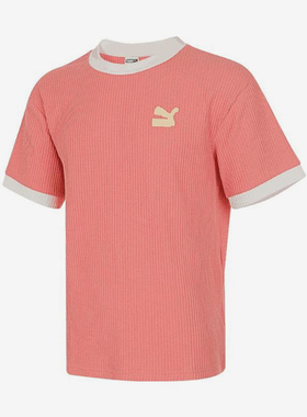 Puma/彪马正品夏季新款男女时尚休闲圆领运动短袖628449-26