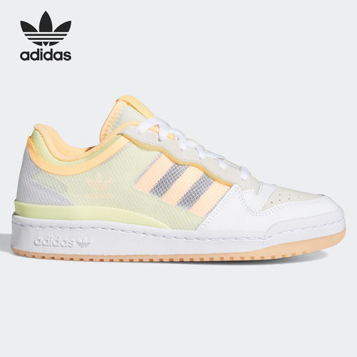 Adidas/阿迪达斯正品 三叶草FORUM LOW TT W女子经典运动鞋FY8013