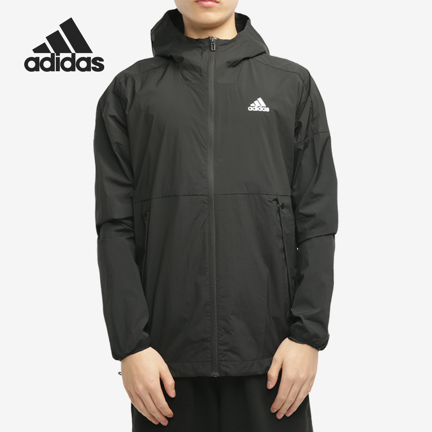 阿迪达斯男子运动夹克外套