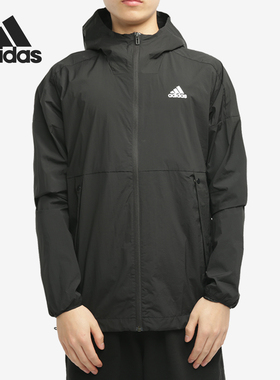 Adidas/阿迪达斯正品 O2 WB WIND 男子运动夹克外套 EH3770