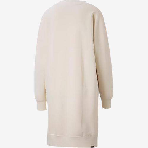 Puma彪马正品DOWNTOWN女士V领长袖宽松型套头连衣裙535406-99