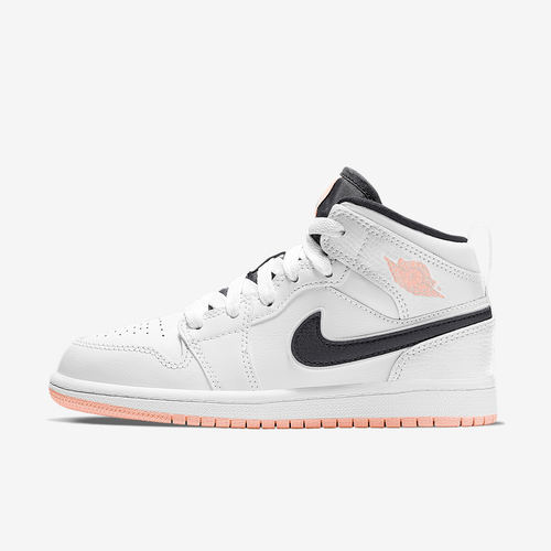 Nike耐克正品Air Jordan 1 Mid小童减震中帮篮球鞋640734-180