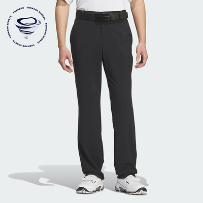 Adidas/阿迪达斯正品2026男士休闲高尔夫双面针织户外长裤JY8241