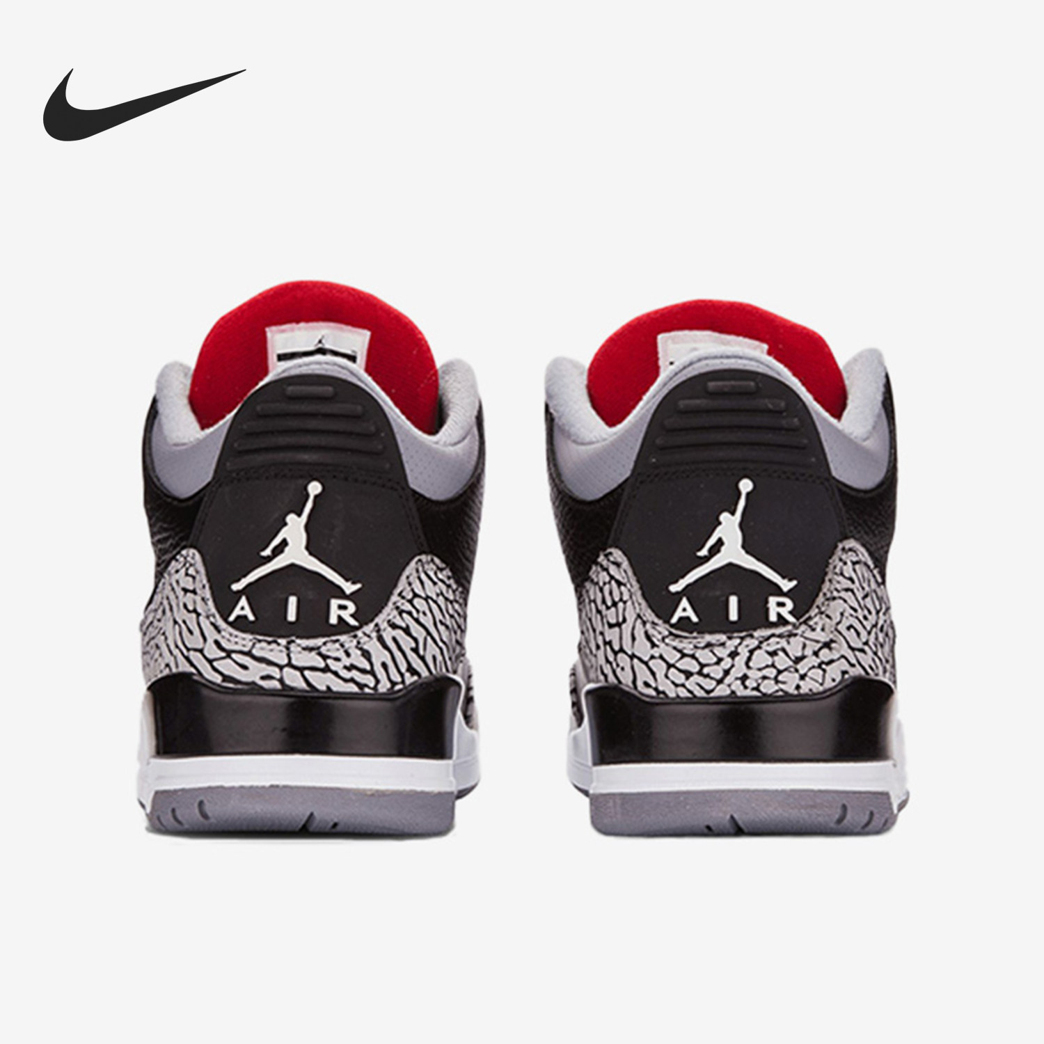 Nike/耐克官方正品男款舒适休闲中帮复古透气篮球鞋136064-010