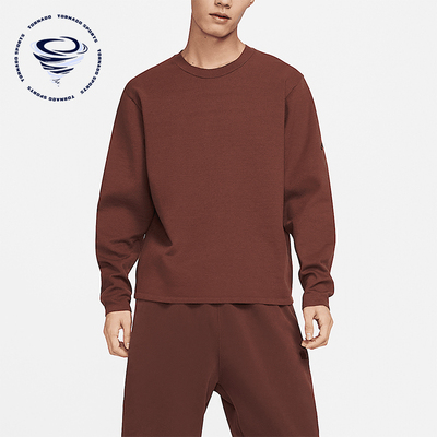 Nike/耐克正品THERMA-FIT男士针织圆领卫衣套头衫DV9975-231