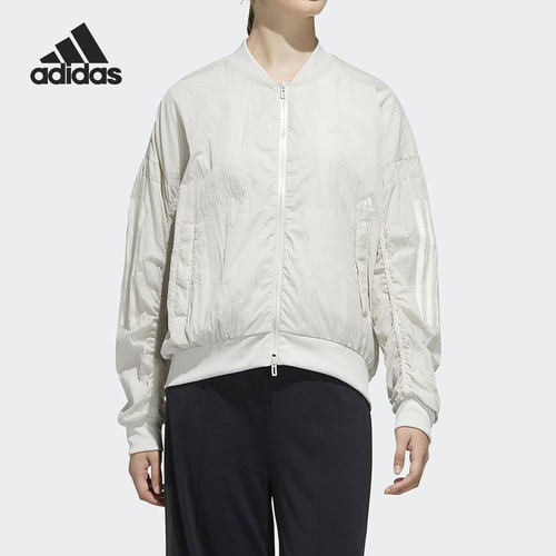 Adidas/阿迪达斯正品当季新款透气女子梭织运动夹克FM5182