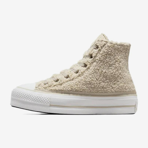 Converse/匡威正品运动女士系带时尚柔软抓绒厚底舒适板鞋A05509C