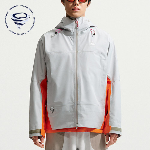 Nike/耐克正品ACG男女款简约户外冲锋衣经典连帽夹克FV8642-025