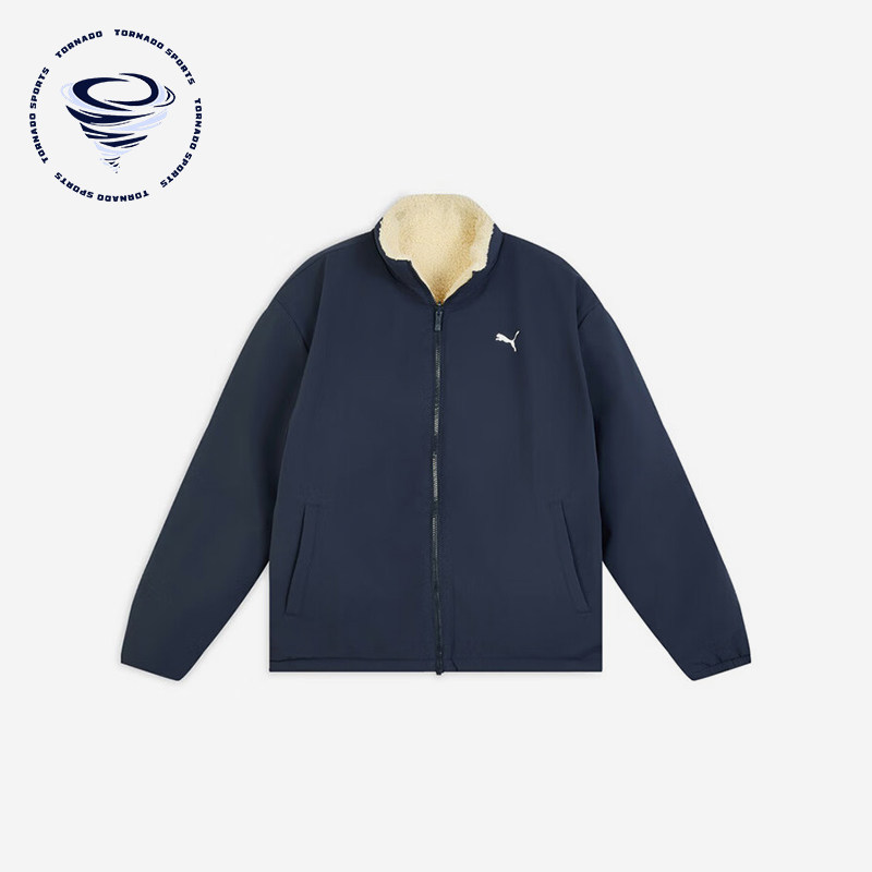 Puma/彪马正品WINTERIZED男士休闲保暖双面穿毛绒羽绒服692850-06