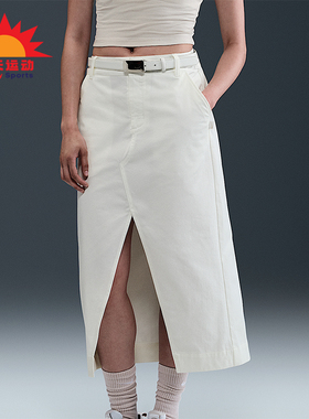 Nike/耐克正品CLLCTN TWILL女士透气斜纹休闲半身裙HQ8023-133