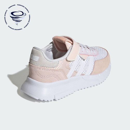 Adidas/阿迪达斯正品三叶草小童耐磨魔术贴经典休闲运动鞋JS2478