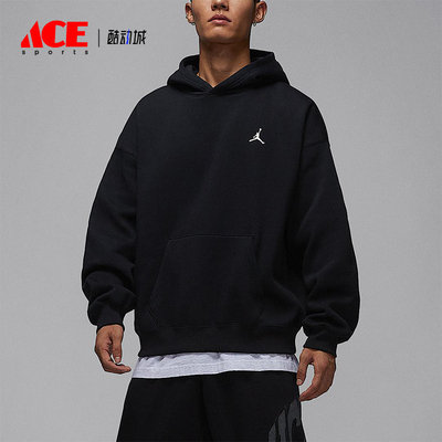 Nike/耐克正品JORDAN男士休闲连帽套头刺绣运动卫衣IB7236-010