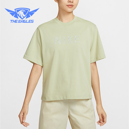 Nike/耐克正品夏季Sportswear女士针织透气经典短袖T恤II0446-397
