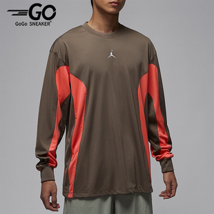 耐克正品 T恤IF1886 春秋JORDAN男士 印花球衣长袖 040 透气时尚 Nike