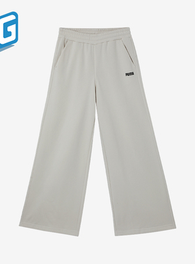 Puma/彪马正品新款女士轻便透气宽松阔腿运动长裤689591-87