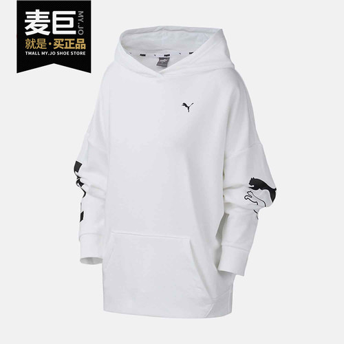 PUMA/彪马正品当季新款女子连帽休闲运动套头衫卫衣582821-02