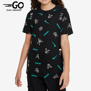 T恤FD3968 Nike 休闲圆领短袖 大童运动时尚 010 耐克正品
