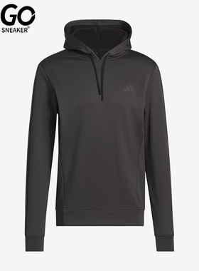 Adidas/阿迪达斯正品新款男深灰色亲肤经典保暖连帽卫衣JW3451