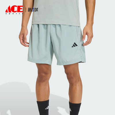 Adidas/阿迪达斯正品2026年男士简约梭织经典运动健身短裤KD2952